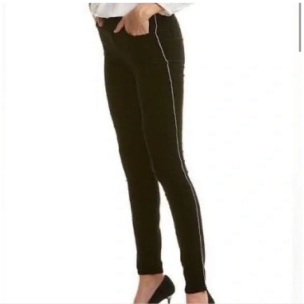 J BRAND black velvet Maria pants